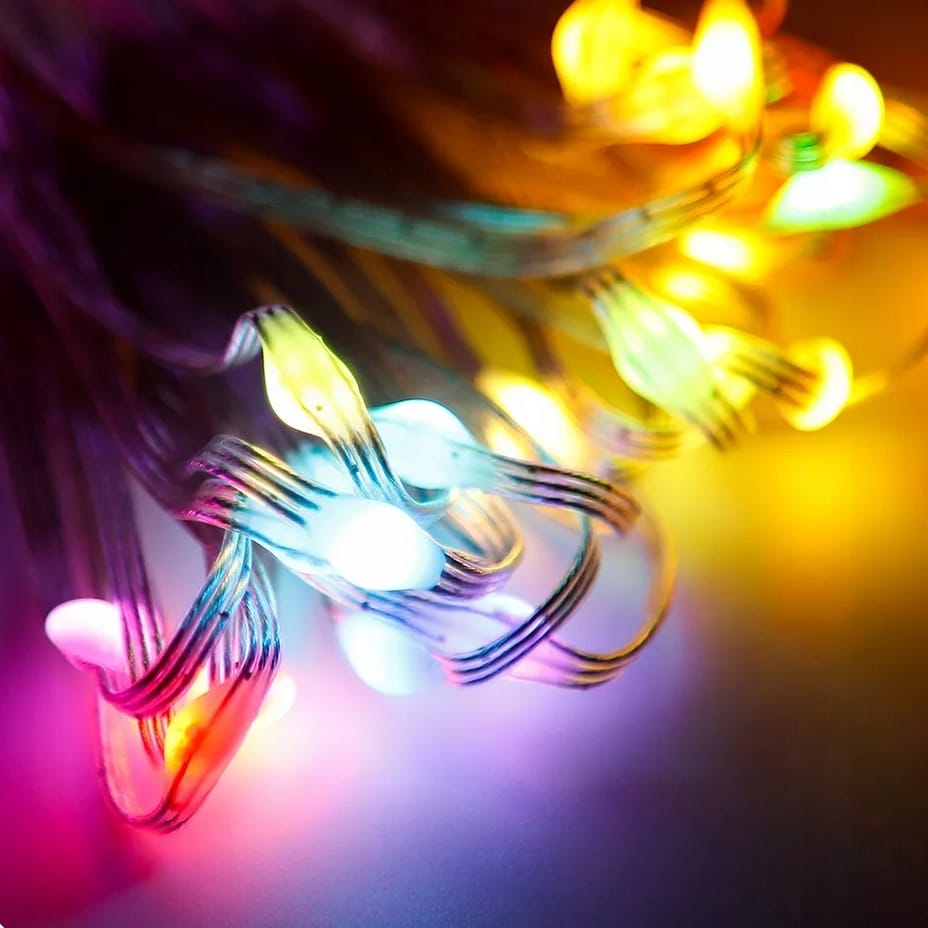LAMPKI CHOINKOWE 200 LED RGB WIFI SMART USB APLIKACJA TAŚMA MULTIKOLOR 20M - obrazek 4