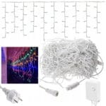 SOPLE 300 LED GRUBE ZEWNĘTRZNE LAMPKI MULTIKOLOR IP44 PROGRAMATOR 8 TRYBÓW 13M PREMIUM