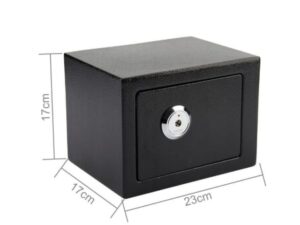 Sejf stalowy z zamkiem kluczowym