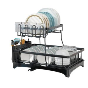 SUSZARKA DO NACZYŃ DUŻA CZARNA