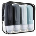 SILIKONOWE BUTELKI PODRÓŻNE DO SAMOLOTU 100ML