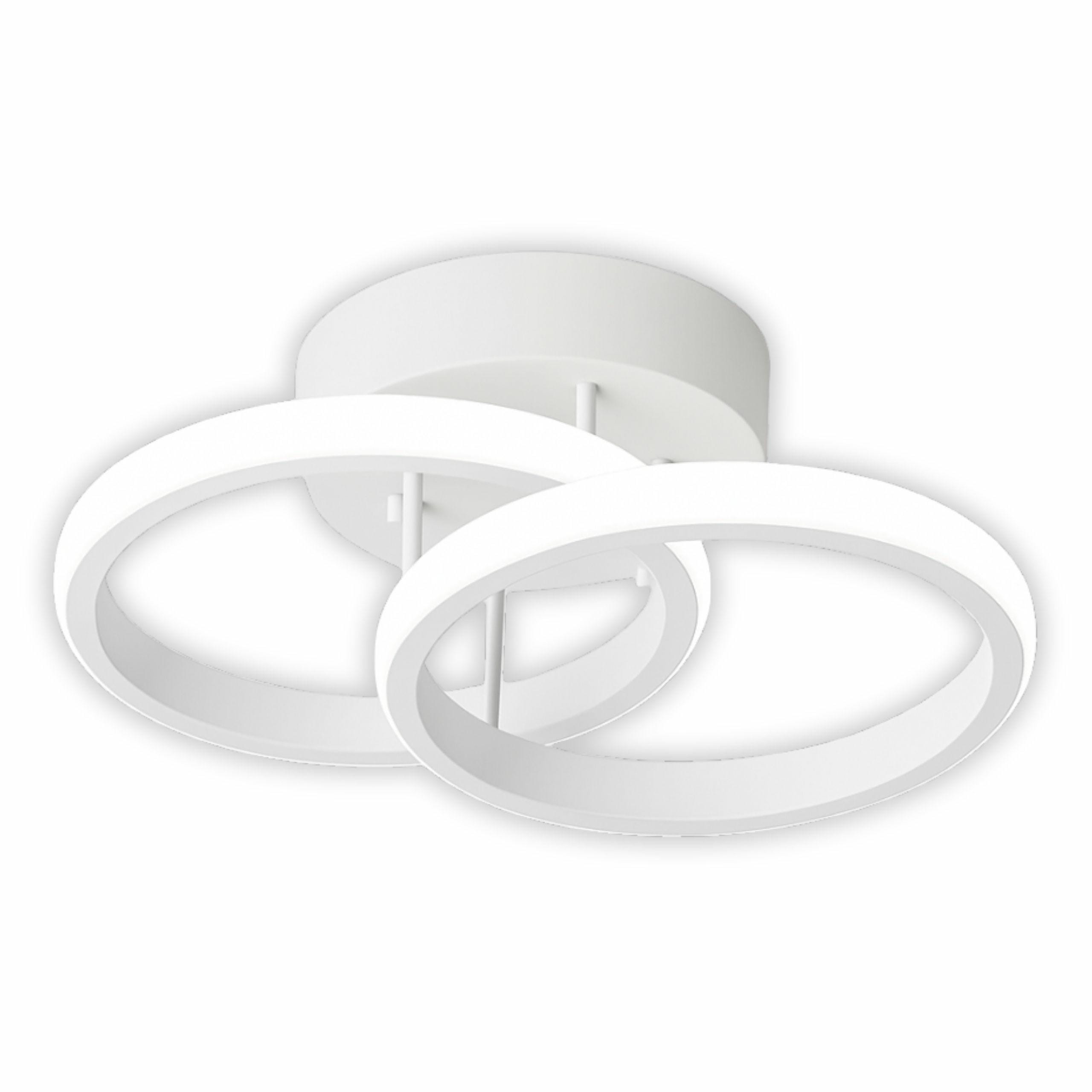 LAMPA ŻYRANDOL PLAFON LED BIAŁA