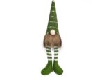 Świąteczny skrzat dekoracyjny zielony