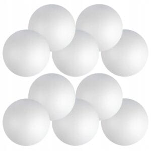 KULE STYROPIANOWE DUŻA KULA STYROPIANOWA BOMBKI ZE STYROPIANU DEKORACJA OZDOBA ŚWIĄTECZNA 1SZT 15CM