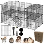 KOJEC KLATKA WYBIEG ZAGRODA DLA MAŁYCH ZWIERZĄT KRÓLIKÓW ŚWINKI KOTA PSA SZCZENIĄT 71X143X73CM