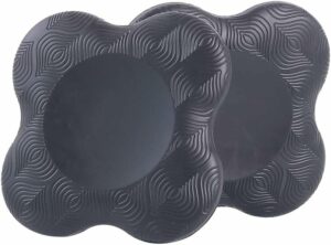 PODKŁADKI DO ĆWICZEŃ JOGI CZARNE 2SZT.