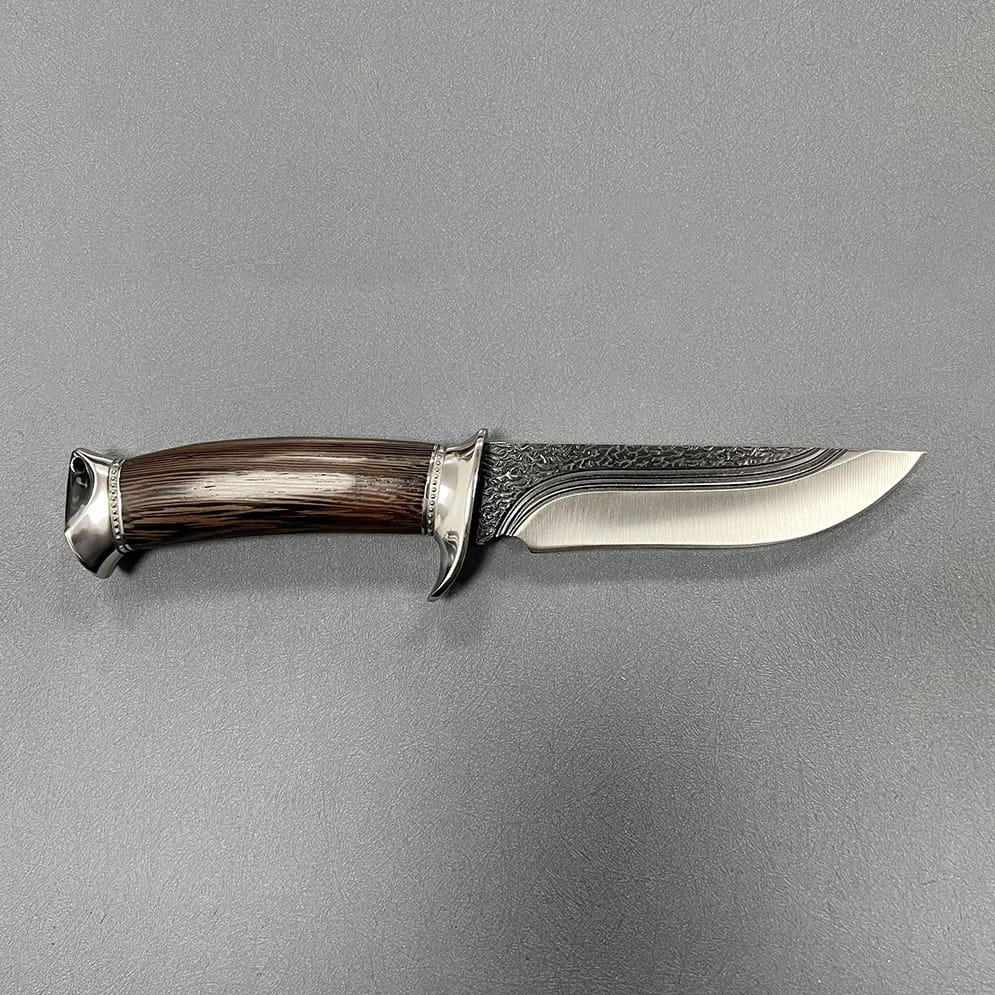 NÓŻ MYŚLIWSKI WOJSKOWY FINKA POKROWIEC 26CM - obrazek 2