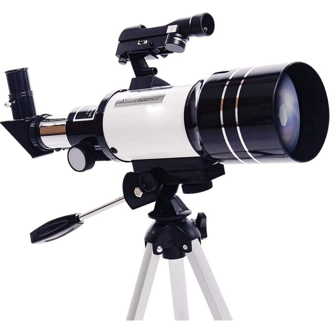 TELESKOP ASTRONOMICZNY LUNETA 70/300MM ZOOM 15X-150X STATYW AKCESORIA ZESTAW - obrazek 4