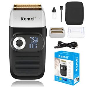 TRYMER GOLARKA FOLIOWA DO ZAROSTU STRZYŻENIA GOLENIA WŁOSÓW BRODY MASZYNKA PUDEŁKO ZESTAW