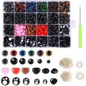 BEZPIECZNE OCZY NOSKI DO MASKOTEK 1060SZT