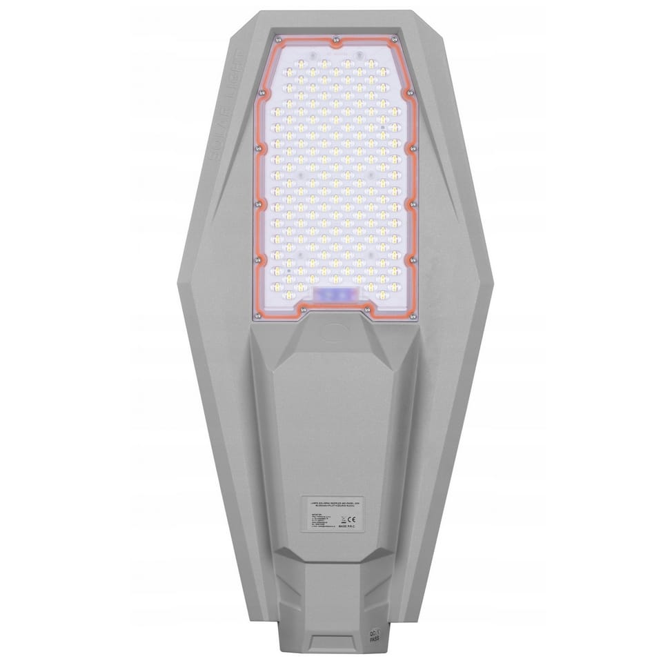 LAMPA SOLARNA ULICZNA LATARNIA DROGOWA PRZEMYSŁOWA 192 LED IP67 2000W PREMIUM - obrazek 3