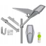 LAMPA SOLARNA ULICZNA LATARNIA DROGOWA PRZEMYSŁOWA 192 LED IP67 1000W PREMIUM