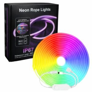 TAŚMA NEON LED 15M RGB + PILOT