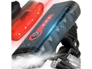 Zestaw lampek rowerowych LED