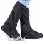 PRZECIWDESZCZOWE NAKŁADKI NA BUTY OCHRANIACZE KALOSZE OSŁONKI WYSOKIE 36-37