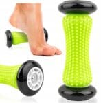 MASAŻER ROLLER NA OSTROGĘ PIĘTOWĄ ZAPALENIE POWIĘZI ROLKA DO REHABILITACJI