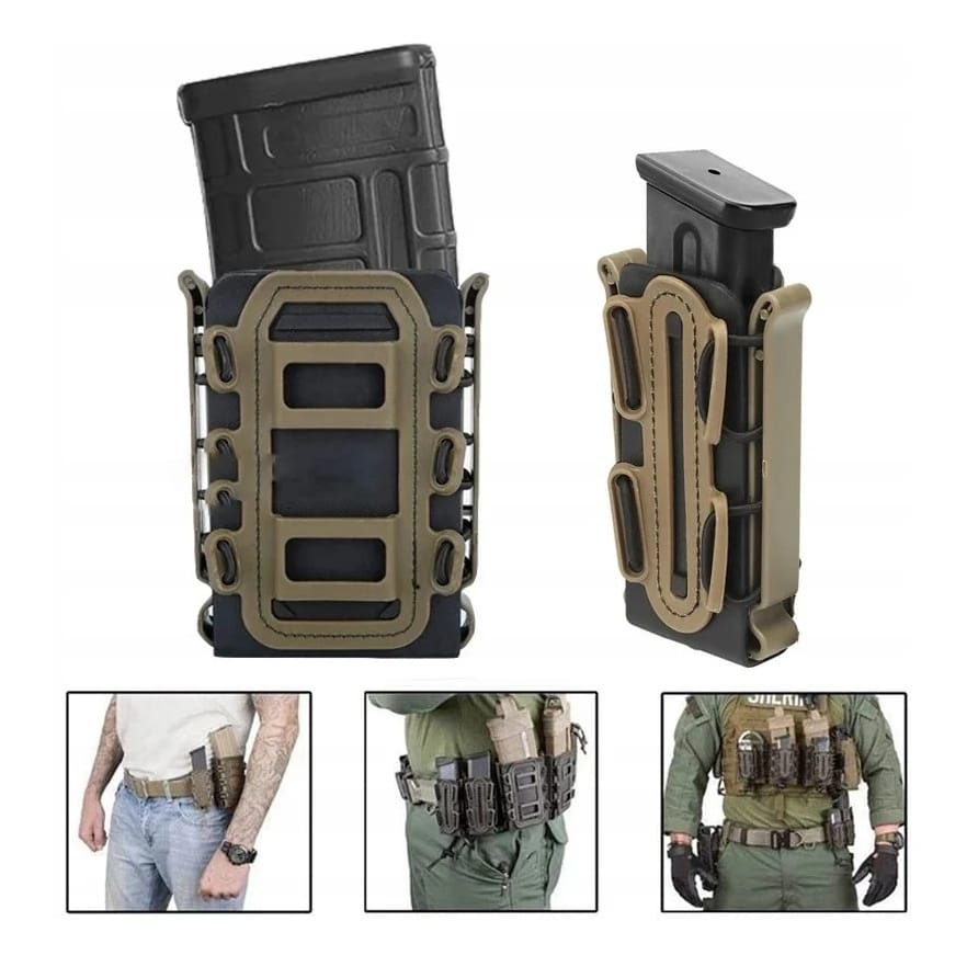 ŁADOWNICA KARABINOWA NA MAGAZYNEK DO PASKA TAKTYCZNA REGULACJA MOLLE - obrazek 4