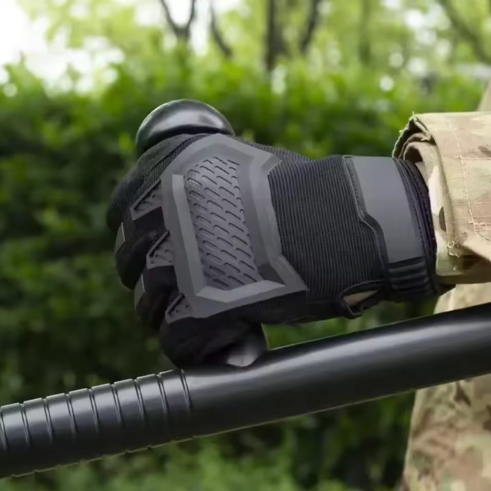 RĘKAWICE OCHRONNE TAKTYCZNE MILITARNE WOJSKOWE DOTYKOWE RĘKAWICZKI SURVIVAL - obrazek 8