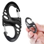 KARABIŃCZYK TAKTYCZNY S-HOOK KARABINEK DWUSTRONNY SZEKLA ZAWIESZKA KLUCZY