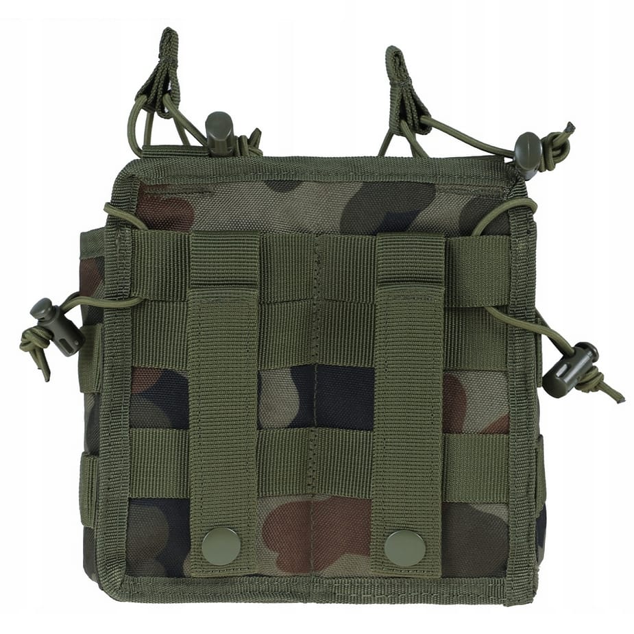 ŁADOWNICA KARABINOWA NA 4 MAGAZYNKI TAKTYCZNA MOLLE OTWARTA PODWÓJNA - obrazek 4