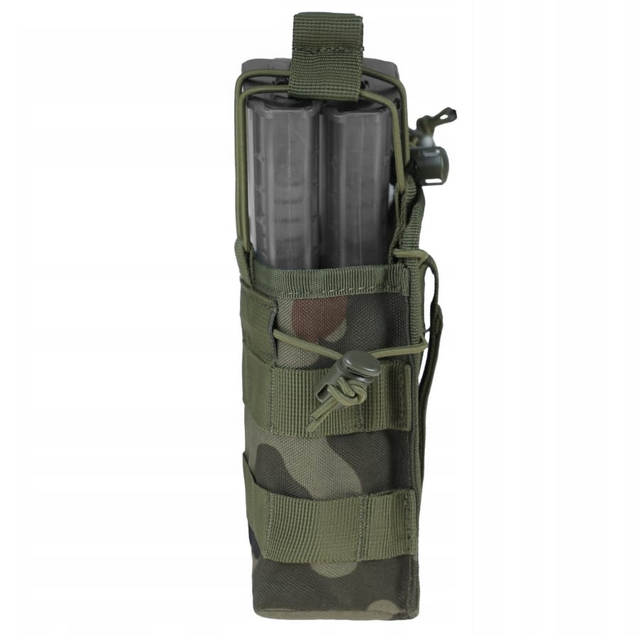 ŁADOWNICA KARABINOWA NA 4 MAGAZYNKI TAKTYCZNA MOLLE OTWARTA PODWÓJNA - obrazek 7