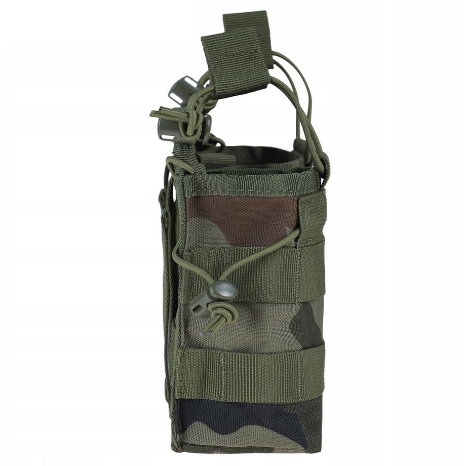 ŁADOWNICA KARABINOWA NA 4 MAGAZYNKI TAKTYCZNA MOLLE OTWARTA PODWÓJNA - obrazek 8