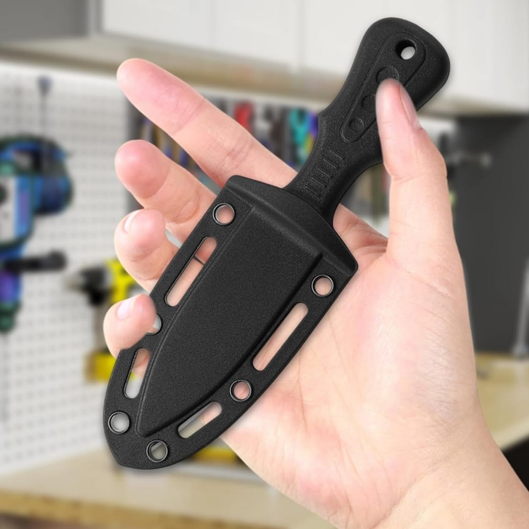 NÓŻ TAKTYCZNY SURVIVALOWY WOJSKOWY RZUTKA DO RZUCANIA SZTYLET KABURA NECK KNIFE NA SZYJĘ 13CM - obrazek 3