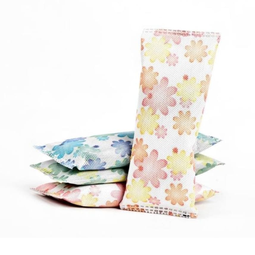 SASZETKI ZAPACHOWE ODŚWIEŻAJĄCE NATURALNY POCHŁANIACZ ZAPACHÓW DO BUTÓW SZAFY SAMOCHODU ODŚWIEŻACZ 2SZT - obrazek 3