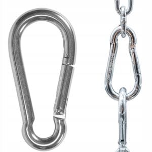 KARABIŃCZYK DO LIN STRAŻACKI HAK UCHWYT ZACZEP ŁĄCZNIK 12X140MM