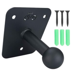 WIESZAK ŚCIENNY ROWEROWY DO PLATFORM ROWEROWYCH UNIWERSALNY STOJAK CZARNY