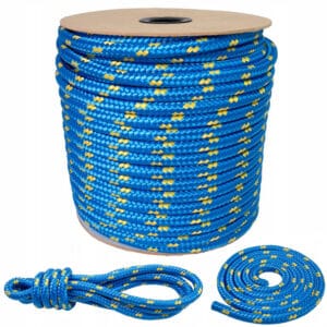 LINA PLECIONA POLIPROPYLENOWA LINKA ŻEGLARSKA MOCNY SZNUR 14MM 30M