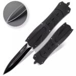 NÓŻ AUTOMATYCZNY SPRĘŻYNOWY OTF WYSUWANY OD FRONTU CHOWANE OSTRZE 24CM