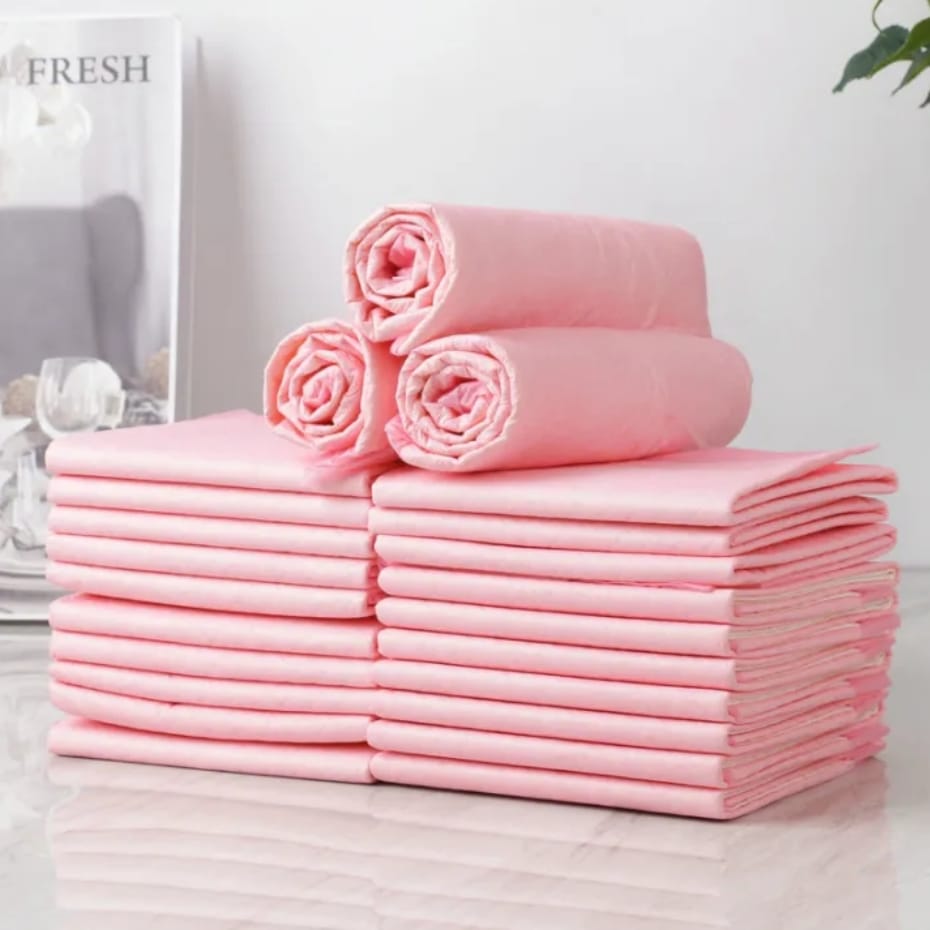 MATA DLA PSA PODKŁADY HIGIENICZNE RÓŻOWE XXL 25SZT 60X90CM - obrazek 4