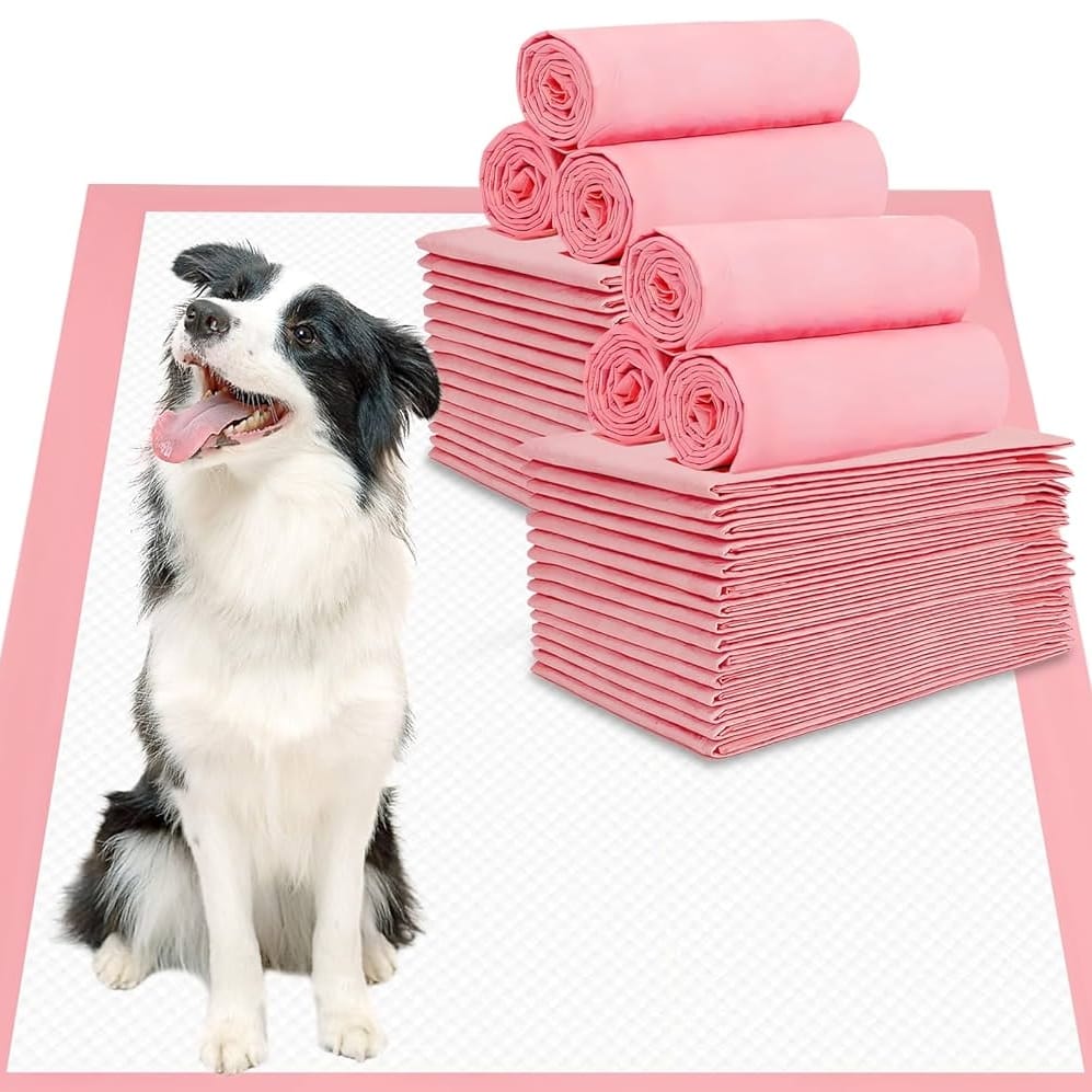 MATA DLA PSA PODKŁADY HIGIENICZNE RÓŻOWE XXL 25SZT 60X90CM - obrazek 2
