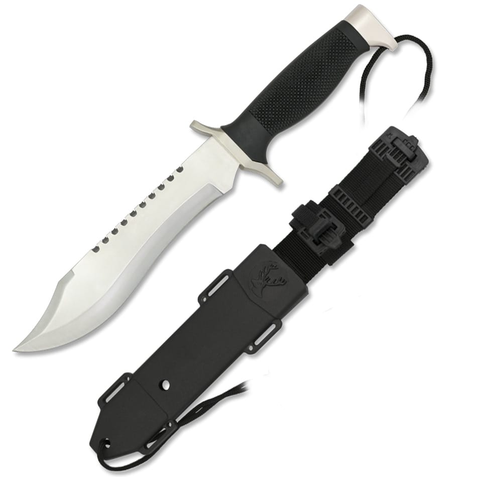 NÓŻ TAKTYCZNY MYŚLIWSKI MACZETA POKROWIEC 31CM