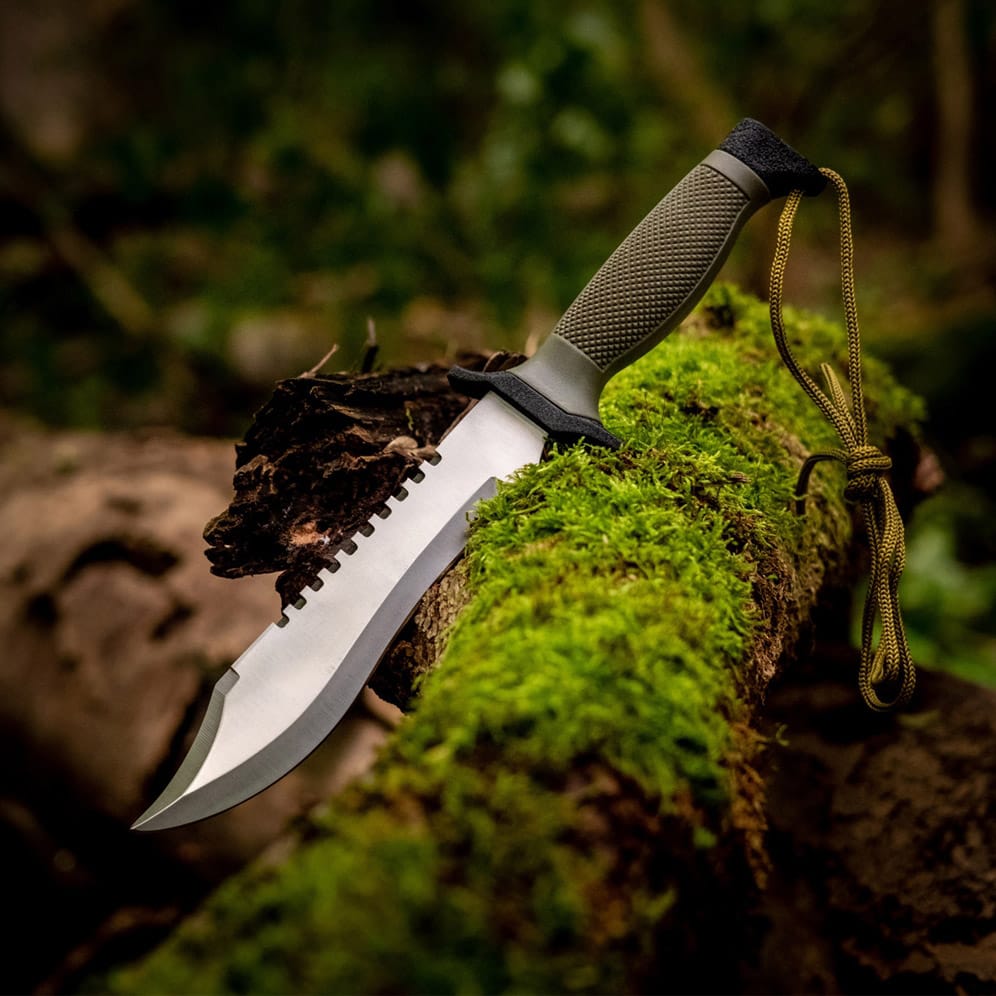 NÓŻ TAKTYCZNY MYŚLIWSKI MACZETA POKROWIEC 31CM - obrazek 11