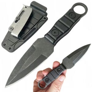 NÓŻ WOJSKOWY TAKTYCZNY SZTYLET DO RZUCANIA POKROWIEC 16CM