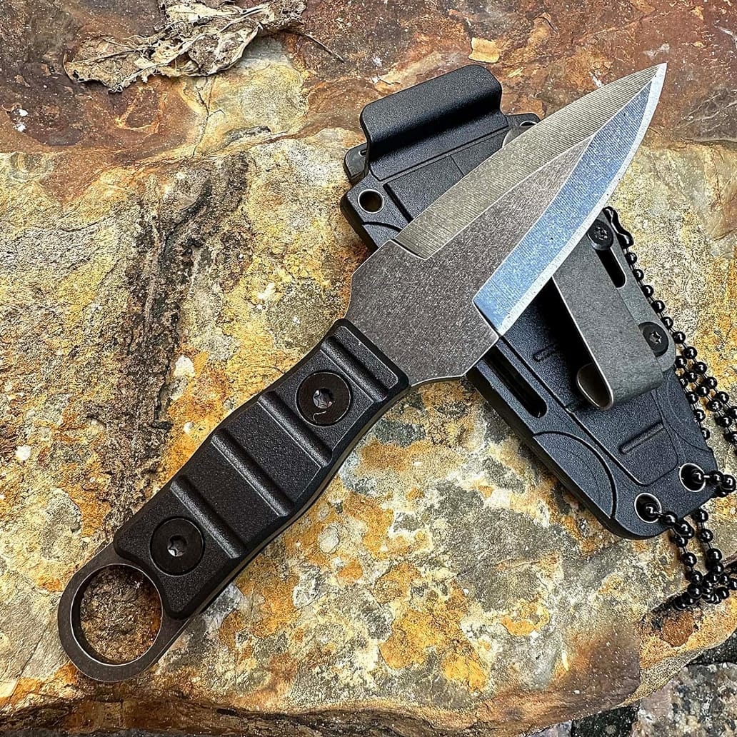 NÓŻ WOJSKOWY TAKTYCZNY SZTYLET DO RZUCANIA POKROWIEC 16CM - obrazek 7