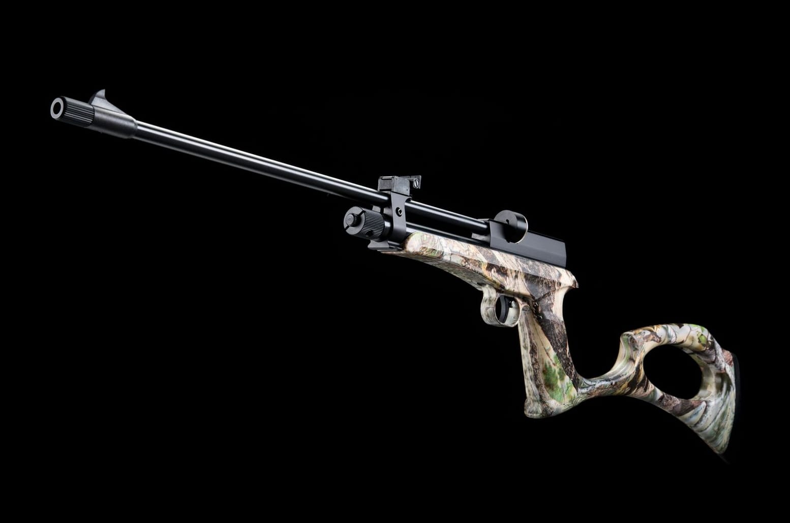 WIATRÓWKA KARABINEK CP2 CAMO KAL. 4,5MM SNOWPEAK CO2 EKP<17J - obrazek 4