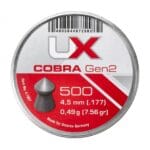 ŚRUT DIABOLO UMAREX COBRA GEN.2 4,5MM 500SZT