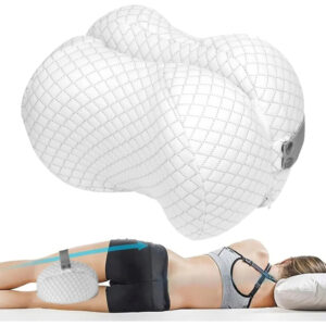 PODUSZKA ORTOPEDYCZNA MIĘDZY KOLANA DO SPANIA KLIN POD NOGI PIANKA MEMORY