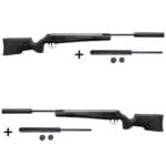 WIATRÓWKA KARABINEK SR1250S BLACK KAL. 4,5MM SNOWPEAK ŁAMANA EKP&LT;17J + SPRĘŻYNA GAZOWA VORTEX