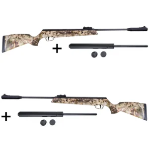 WIATRÓWKA KARABINEK SR1000S CAMO KAL. 5,5MM SNOWPEAK ŁAMANA EKP&LT;17J + SPRĘŻYNA GAZOWA VORTEX