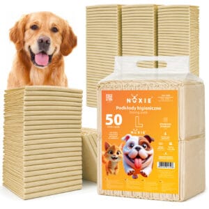 MATA DLA PSA PODKŁADY HIGIENICZNE ŻÓŁTE L 50SZT 45X60CM