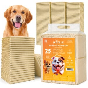 MATA DLA PSA PODKŁADY HIGIENICZNE ŻÓŁTE XXL 25SZT 60X90CM