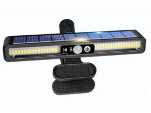 Solarna lampa LED z czujnikiem ruchu