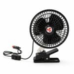 WIATRAK SAMOCHODOWY OBROTOWY 12V NA KLIPS