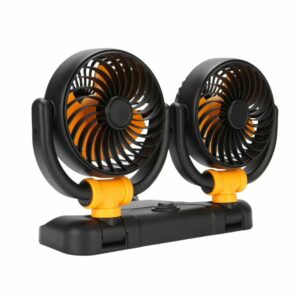 WENTYLATOR SAMOCHODOWY PODWÓJNY 12V