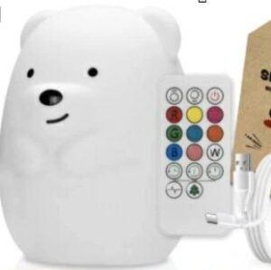 SILIKONOWA LAMPKA NOCNA MIŚ