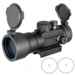 LUNETA CELOWNICZA 3X44 KOLIMATOR RED GREEN DOT CELOWNIK OPTYKA DO WIATRÓWKI ASG